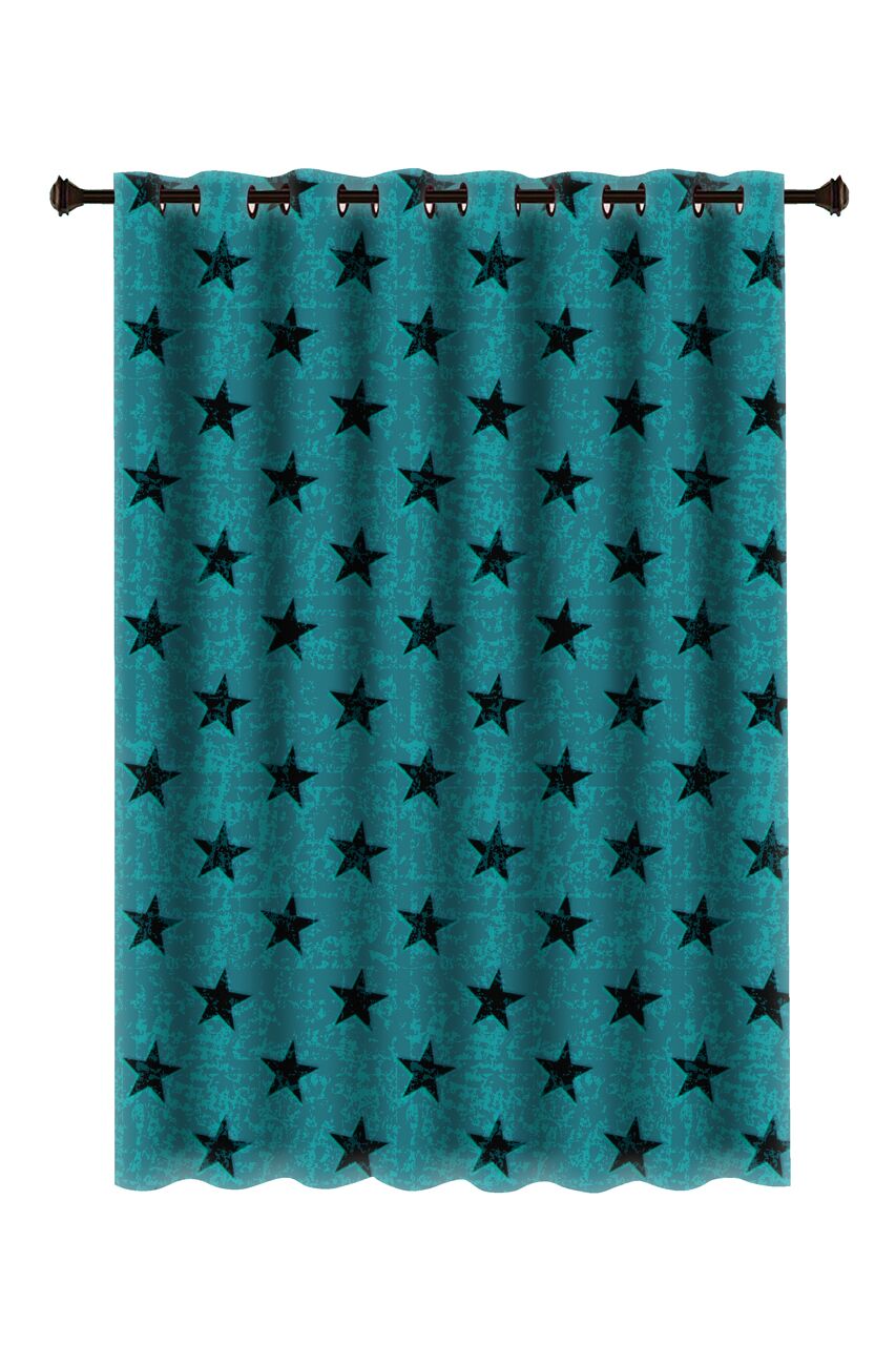 Cotton duck fabric curtains